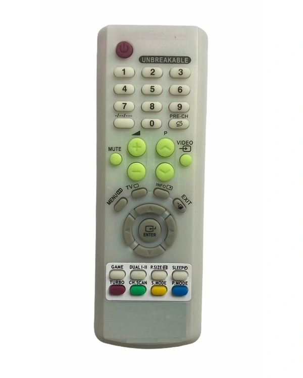 CRT TV Remote No. AA59-00345A, Compatible with Samsung CRT TV Remote Control (Exactly Same Remote will Only Work) - 0.38