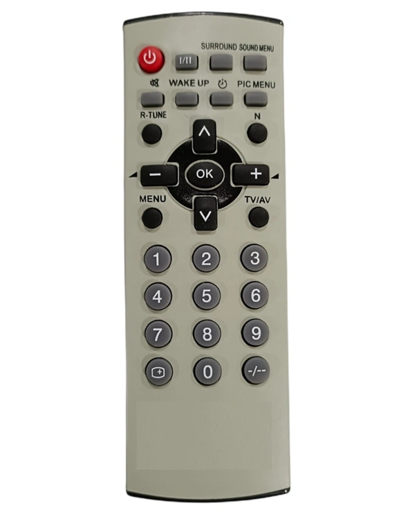 CRT TV Remote No. URC127, Compatible with Panasonic CRT TV Remote Control (Exactly Same Remote will Only Work) - 0.38