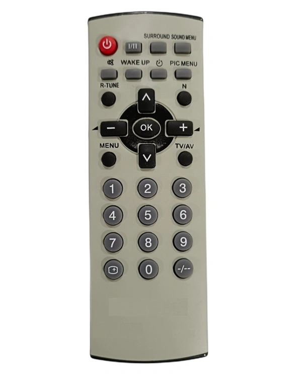CRT TV Remote No. URC57, Compatible with Panasonic CRT TV Remote Control (Exactly Same Remote will Only Work) - 0.38