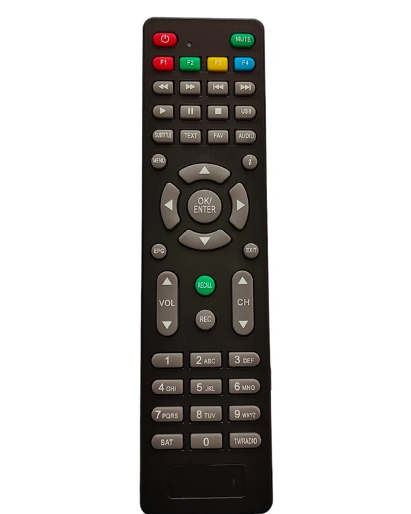 DTH Remote, Compatible with Feltron Free Dish DTH (with WiFi) Remote (Exactly Same Remote will Only Work) - 0.38