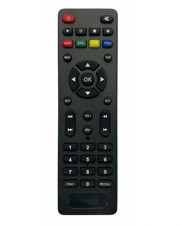 DTH Remote, Compatible with NTEX Free Dish DTH (with WiFi) Remote (Exactly Same Remote will Only Work) - 0.38