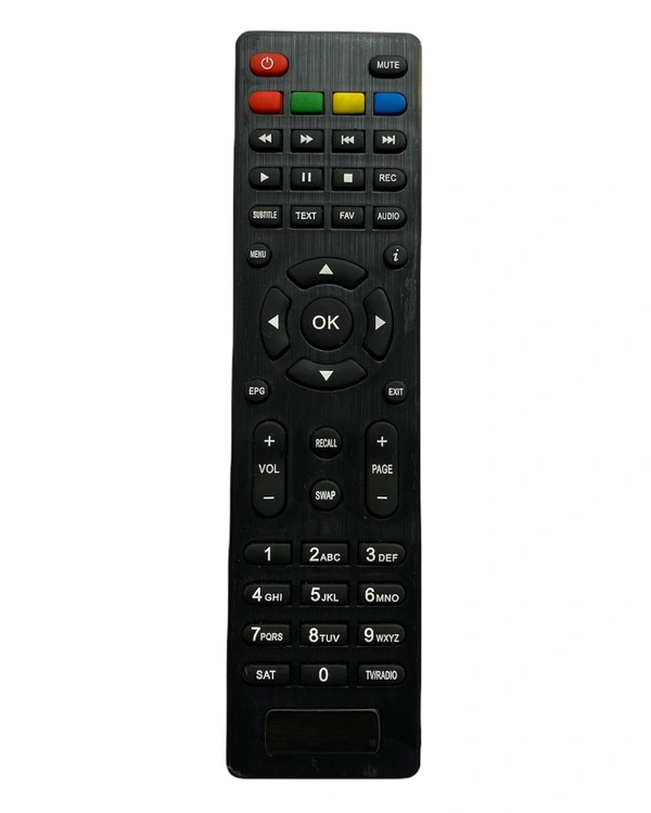 DTH Remote, Compatible with Pagaria Free Dish DTH (with WiFi) Remote (Exactly Same Remote will Only Work) - 0.38