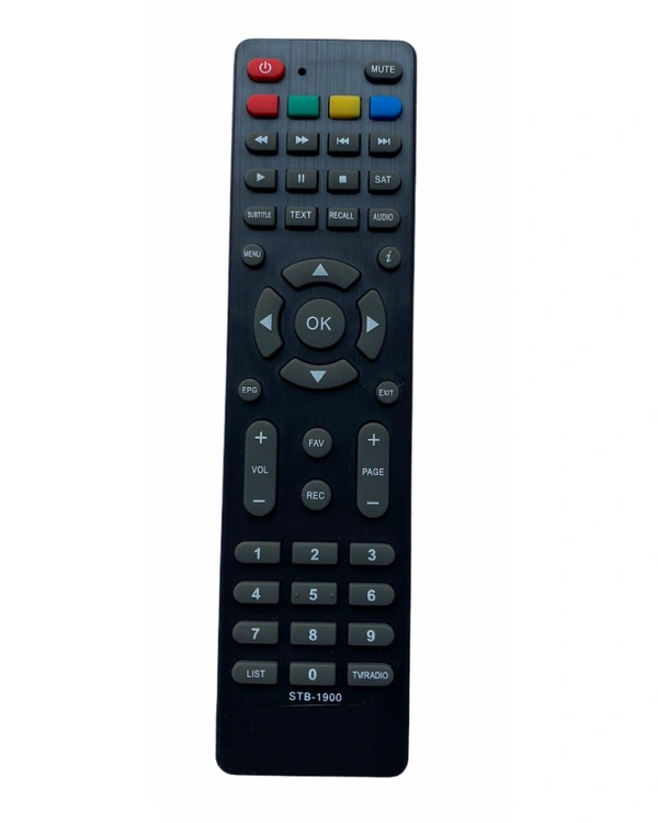 DTH Remote, Compatible with Swaroop Free Dish DTH (with WiFi) Remote (Exactly Same Remote will Only Work) - 0.38