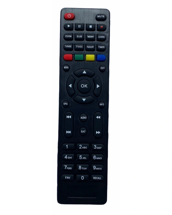 DTH Remote No. 773, Compatible with Free Dish DTH (with WiFi) Remote (Exactly Same Remote will Only Work) - 0.38