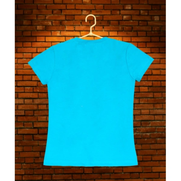 Girl's Casual Short Sleeve Pom Pom Balls Cotton T Shirt (Blue) - 11-12-Yrs, 0.35, Blue