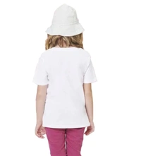 Girls Cotton Akashi Half Sleeve TShirt (White) - 2XL, 0.25, White