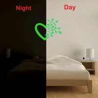 Shopnav Green Decorative Radium Wall Sticker - Finished OutPut Size: 31X25cm, 0.12, Green