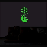 Shopnav Green Decorative Radium Wall Sticker - Finished OutPut Size: 18X39cm, 0.12, Green