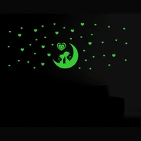 Shopnav Green Decorative Radium Wall Sticker - Finished OutPut Size: 114X45cm, 0.12, Green