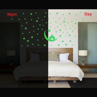 Shopnav Green Decorative Radium Wall Sticker - Finished OutPut Size: 82X34cm, 0.12, Green
