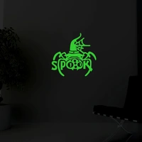 Shopnav Green Decorative Radium Wall Sticker - Finished OutPut Size: 26X24cm, 0.12, Green