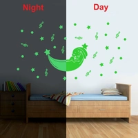 Shopnav Green Kids Room Decor Radium Wall Sticker - Finished OutPut Size: 79X43cm, 0.12, Green