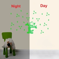 Shopnav Green Kids Room Decor Radium Wall Sticker - Finished OutPut Size: 64X39cm, 0.12, Green