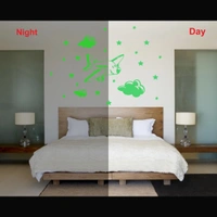 Shopnav Green Kids Room Decor Radium Wall Sticker - Finished OutPut Size: 69X49cm, 0.12, Green