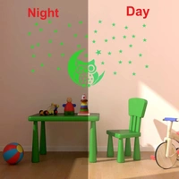 Shopnav Green Kids Room Decor Radium Wall Sticker - Finished OutPut Size: 64X35cm, 0.12, Green