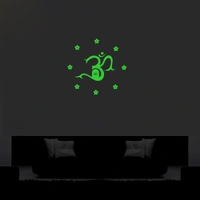 Shopnav Green Radium Wall Sticker - Finished OutPut Size: 40X38cm, 0.12, Green