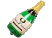 Shopnav Happy Anniversary Alphabet Foil Balloon Combo With Bottle And Cheersglass Balloons (Multicolor) - 0.25, Multicolor