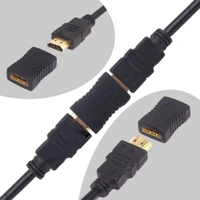 HDMI Adapter Female to Female Extender Jointer Black (Black) - 0.25