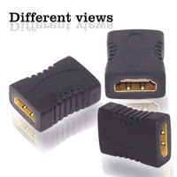 HDMI Adapter Female to Female Extender Jointer Black (Black) - 0.25
