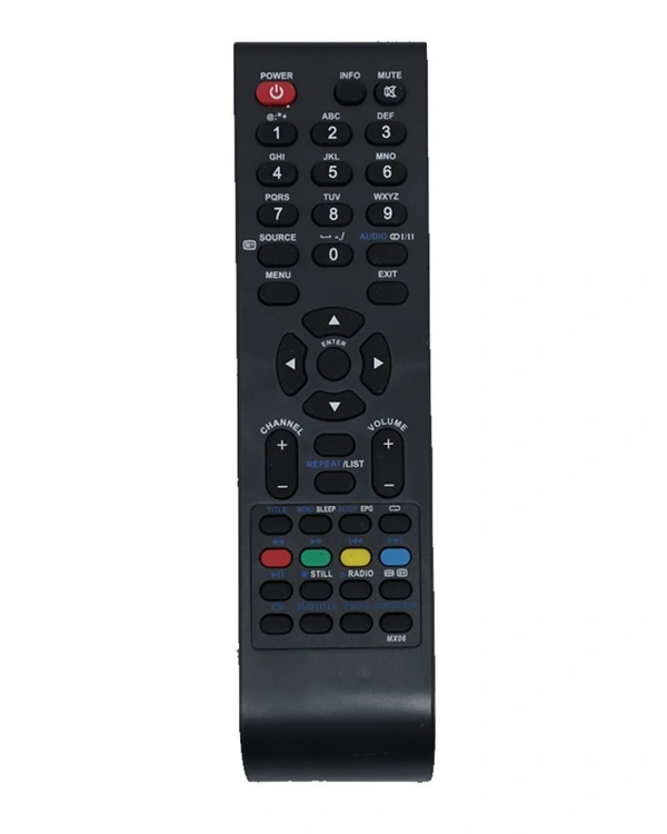 LCD/LED Remote, Compatible with Vu LCD/LED TV Remote Control (Exactly Same Remote will Only Work) - 0.38