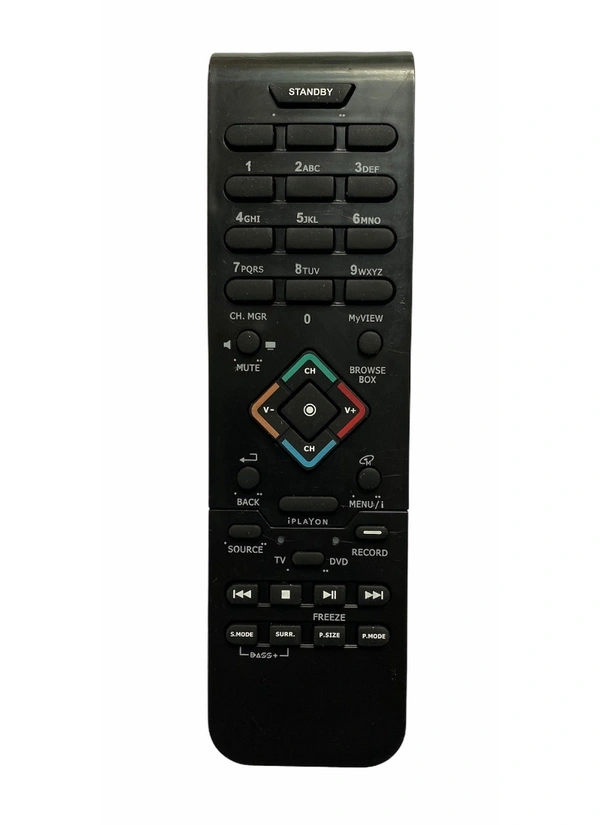 LCD_LED Remote No. 2213, Compatible With Onida LCD_LED TV Remote Control_Old Remote Functions Must Be Exactly Same (Color:Multi) - 0.13