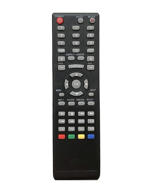LCD/LED Remote No. CH09, Compatible with Vu LCD/LED Remote Control (Exactly Same Remote will Only Work) - 0.38