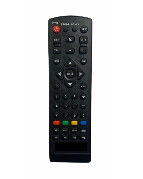 LCD/LED Remote No. MX09, Compatible with Micromax LCD/LED TV Remote Control (Exactly Same Remote will Only Work) - 0.38