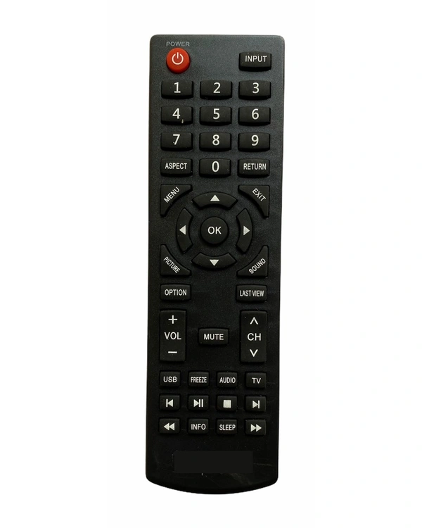 LCD/LED Remote No. SY653, Compatible with Sanyo LCD/LED TV Remote Control (Exactly Same Remote will Only Work) - 0.38