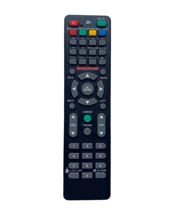 LCD/LED Remote No. TN648 , Compatible with Thomson LCD/LED TV Remote Control (Exactly Same Remote will Only Work) - 0.38