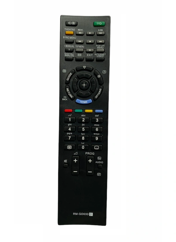LCD_LED Remote No. URC 67, Compatible With Sony Bravia LCD_LED TV Remote Control (Black) (Color:Multi) - 0.13