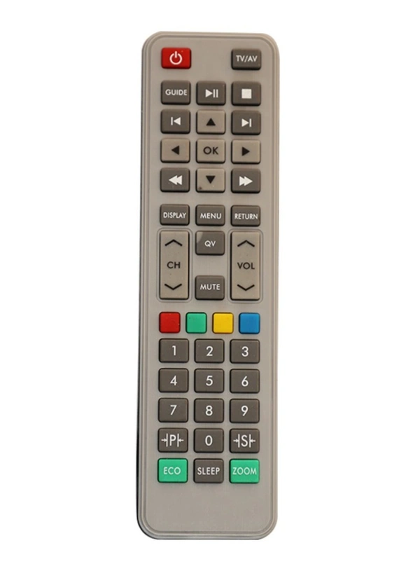 LCD_LED Remote No. V2Gg, Compatible With VIDEOCON LCD_LED TV Remote Control_Old Remote Functions Must Be Exactly Same (Color:Multi) - 0.13