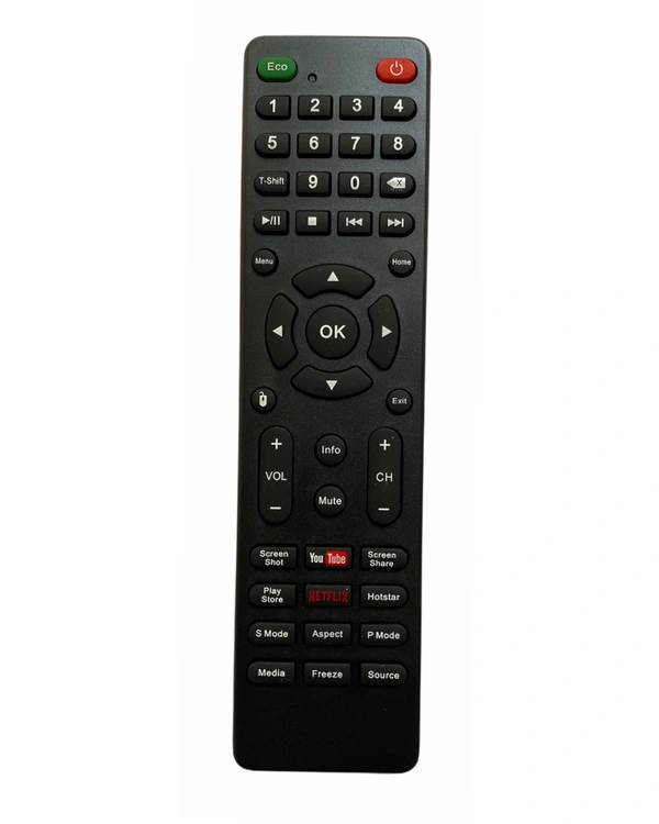 LCD/LED Remote No.HOM647,Compatible with Home LCD/LED TV Remote Control (Exactly Same Remote will Only Work) - 0.38
