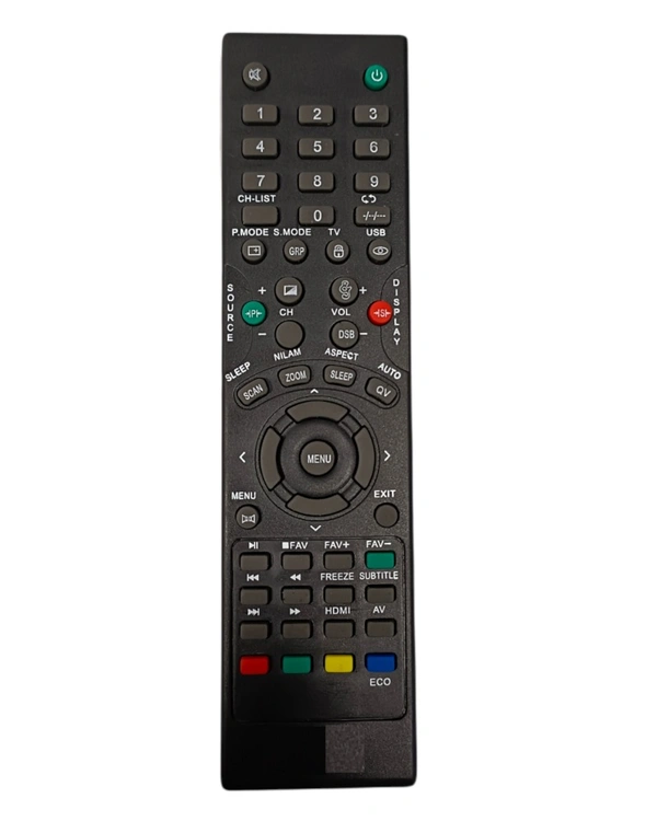 LED/LCD Remote, Compatible with Mitashi LED Remote Control (Exactly Same Remote will Only Work) - 0.38