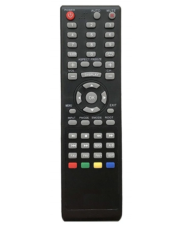 LED/LCD Remote No. CH09, Compatible with Genus LCD/LED TV Remote COntrol (Exactly Same Remote will Only Work) - 0.38