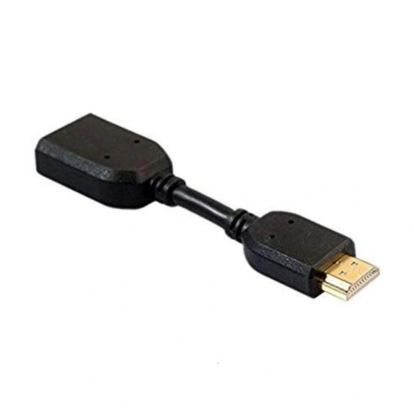 Male to Female HDMI Cables 0.1 (Black) - 0.25
