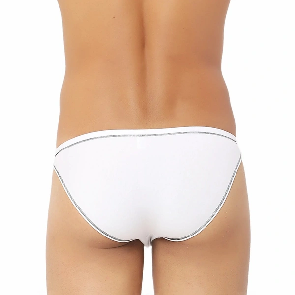 Men's Bamboo Spandex Briefs Underwear White - White, 0.15, Briefs, L
