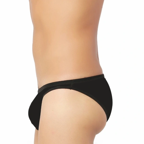 Men's Cotton Ultra Soft Briefs Underwear Black - Black, 0.15, Briefs, XL