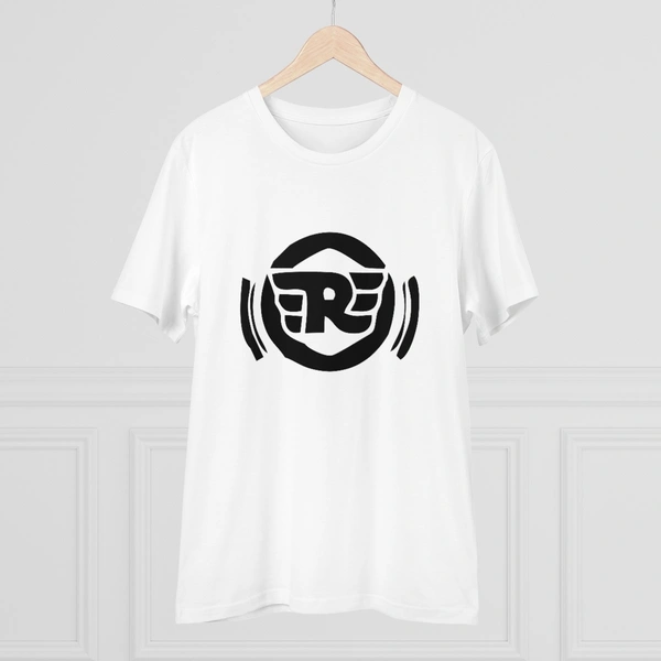 Men's PC Cotton Bike Ride Design Printed T Shirt (Color: White, Thread Count: 180GSM) - White, 0.25, Casual, L