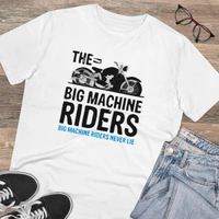 Men's PC Cotton Bike Ride Design Printed T Shirt (Color: White, Thread Count: 180GSM) - White, 0.25, Casual, L