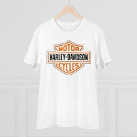 Men's PC Cotton Bike Ride Design Printed T Shirt (Color: White, Thread Count: 180GSM) - White, 0.25, Solid, L