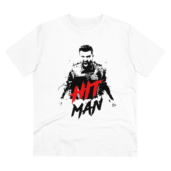 Men's PC Cotton Cricket Design Printed T Shirt (Color: White, Thread Count: 180GSM) - White, 0.25, Printed, 2XL