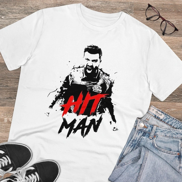 Men's PC Cotton Cricket Design Printed T Shirt (Color: White, Thread Count: 180GSM) - White, 0.25, Printed, 2XL