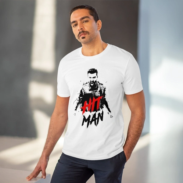 Men's PC Cotton Cricket Design Printed T Shirt (Color: White, Thread Count: 180GSM) - White, 0.25, Printed, 2XL
