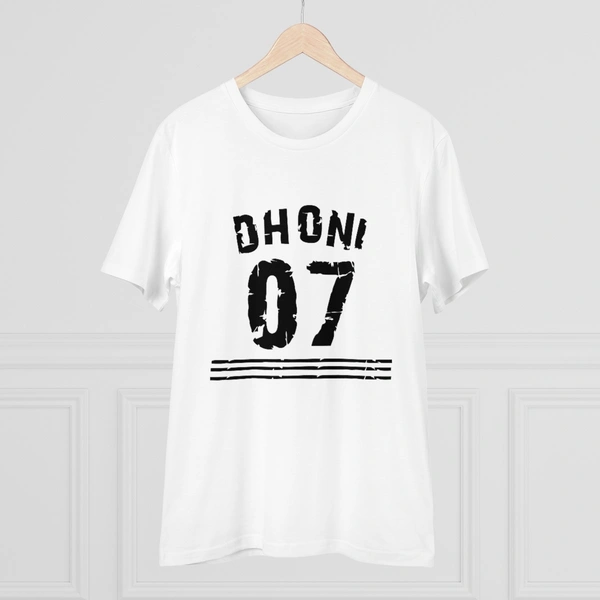 Men's PC Cotton Cricket Design Printed T Shirt (Color: White, Thread Count: 180GSM) - White, 0.25, Solid, M