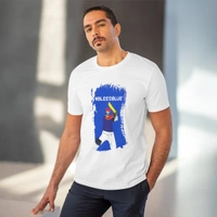 Men's PC Cotton Cricket Design Printed T Shirt (Color: White, Thread Count: 180GSM) - White, 0.25, Printed, S