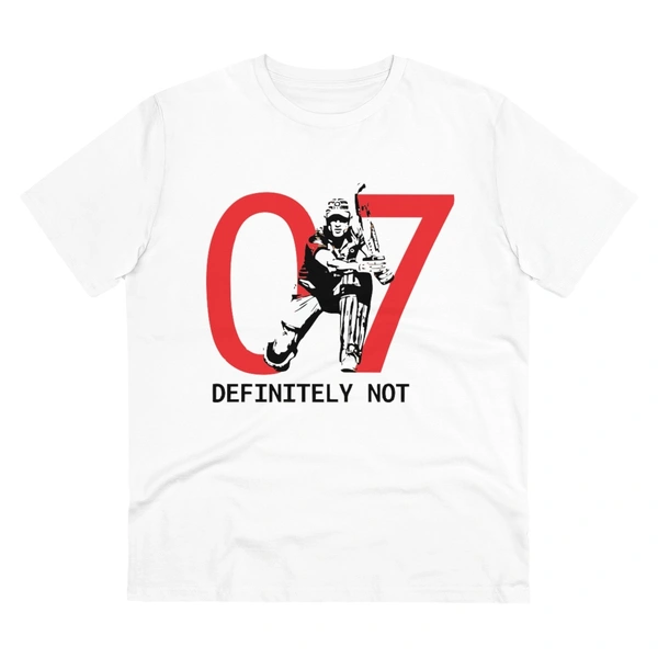 Men's PC Cotton Cricket Design Printed T Shirt (Color: White, Thread Count: 180GSM) - White, 0.25, Printed, S
