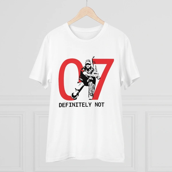 Men's PC Cotton Cricket Design Printed T Shirt (Color: White, Thread Count: 180GSM) - White, 0.25, Printed, S