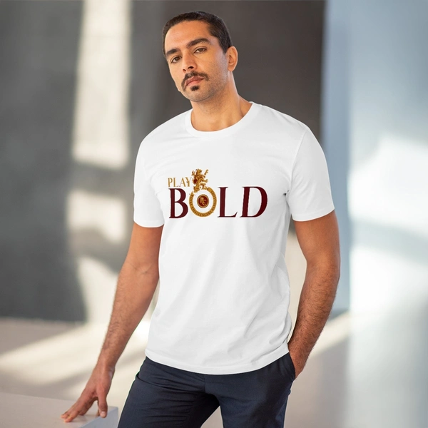 Men's PC Cotton Cricket Design Printed T Shirt (Color: White, Thread Count: 180GSM) - White, 0.25, Solid, XL