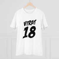 Men's PC Cotton Cricket Design Printed T Shirt (Color: White, Thread Count: 180GSM) - White, 0.25, Solid, L