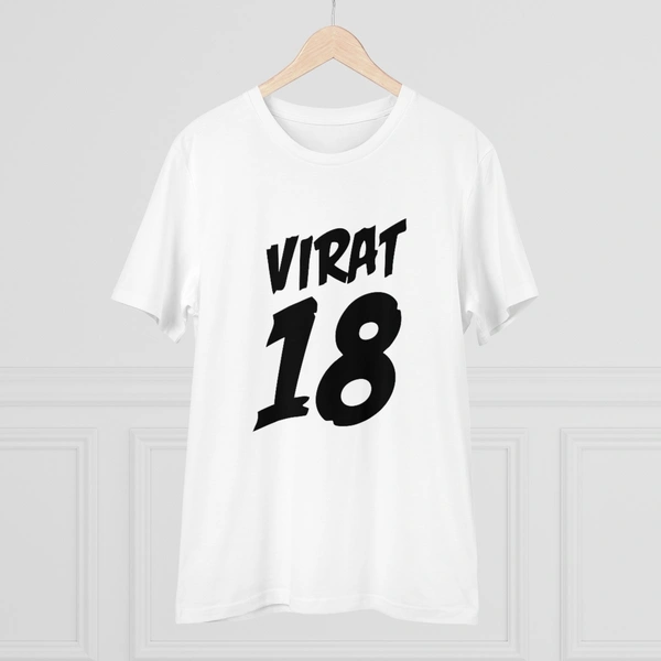 Men's PC Cotton Cricket Design Printed T Shirt (Color: White, Thread Count: 180GSM) - White, 0.25, Solid, L